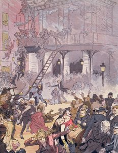 Feuer an der Opera Comique, 25. Mai 1887