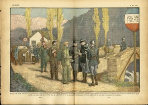 Illustration von Eugene Damblans (1865-1945) in Le Pelerin