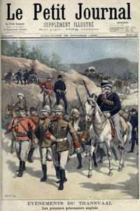 Erste englische Gefangene, die von den Buren gefangen genommen wurden von Eugene Damblans