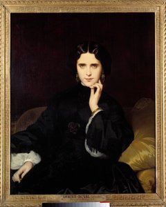 Porträt von Madame de Loynes (1837-1908) von Eugene Emmanuel Amaury Duval