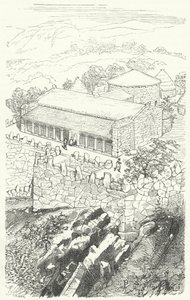 Haus eines pelasgischen Adligen von Eugene Emmanuel after Viollet le Duc