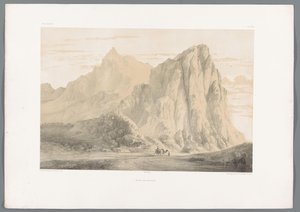 Berg Behistun im Iran