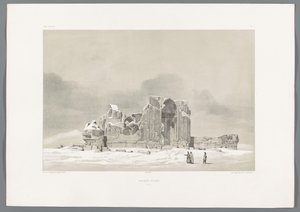 Ruine der Blauen Moschee von Täbris im Iran