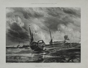 Ebbe, 1831 von Eugene Isabey