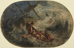 Schiffswrack von Eugene Isabey