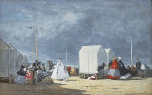 Nahender Sturm, 1864 von Eugene Louis Boudin