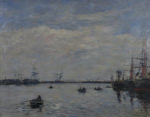 Le Havre, 1888 von Eugene Louis Boudin
