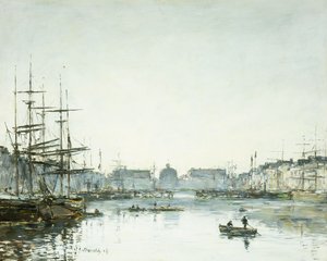 Le Havre, Le Bassin du Commerce, 1894