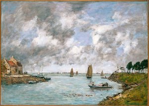 Die Mündung der Somme, St. Valery-sur-Somme, 1891