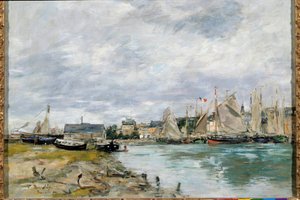 Der Hafen von Trouville