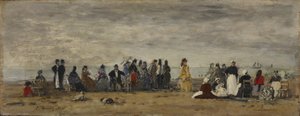 Trouville von Eugene Louis Boudin