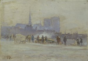 Notre-Dame, Blick vom Quai de l