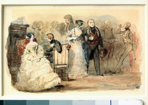 Ein Empfang unter Louis Philippe von Eugene Louis Lami
