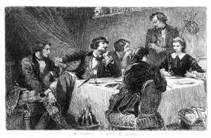 Illustration von Eugène Lami zu „Mimi de Pinson“ von Alfred de Musset von Eugene Louis Lami