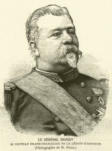 General Davout, französischer Soldat und neuer Großkanzler der Ehrenlegion von Eugene Pirou