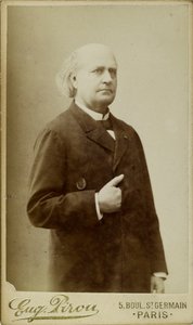 Porträt von Leconte de Lisle 1818-1894, ca. 1870 von Eugene Pirou