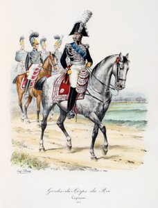 Gardes-du-Corps de Roi, Kapitän, 1820