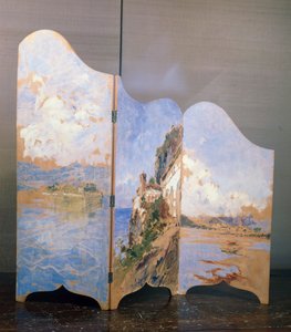 Drei Ansichten des Lago Maggiore: Isola Bella, Santa Caterina del Sasso, Isola dei Pescatori