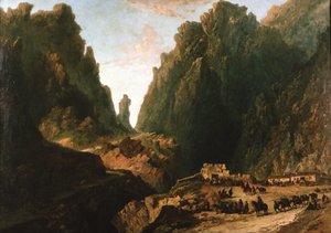 Landschaft mit Schmugglern