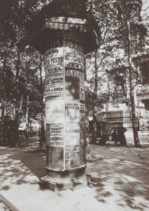 Colonne-St. Sulpice von Eugène Atget