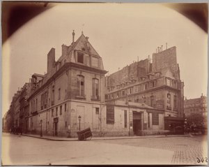 Hôtel du Marquis de Paroy, 83 rue Charlot von Eugène Atget