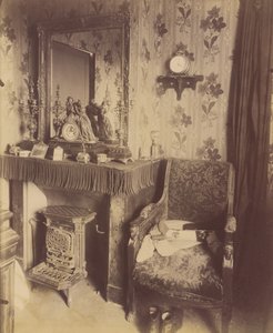 Innenansicht eines Arbeiterhauses, rue de Romainville