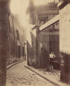 Werkstatt des Metallarbeiters, Passage de la Réunion von Eugène Atget