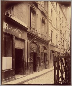 Rue de la Parcheminerie von Eugène Atget