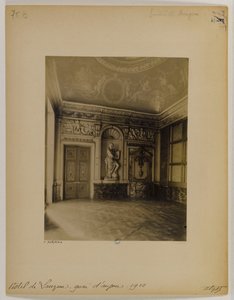 Salon, Innenraum, Hôtel Lauzun von Eugène Atget