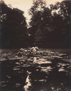 Versailles, Brunnen des Enceladus, 1922-1923 von Eugène Atget