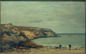 Rade de Brest. Küste von Bindy