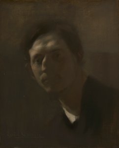 Armand Berton, um 1891 von Eugène Carrière