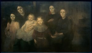 Familie des Künstlers