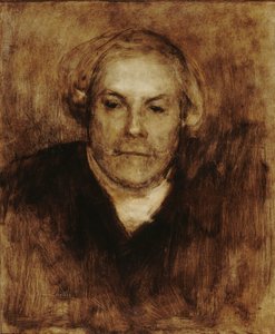 Porträt von Edmond de Goncourt, 1822-1896, ca. 1880 von Eugène Carrière