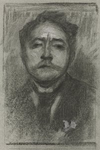 Porträt von Jean Ajalbert von Eugène Carrière