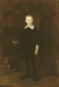 Porträt eines Jungen von Eugène Carrière