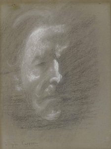 Selbstporträt von Eugène Carrière