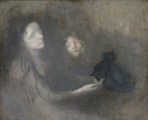 Frau mit Hut