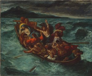 Christus schläft während des Sturms