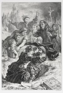 Hamlet: Hamlet und Laertes im Grab von Ophelia
