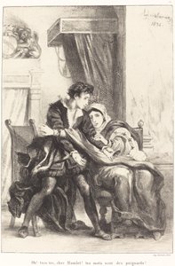 Hamlet und die Königin (Akt III, Szene IV)
