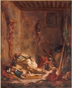 Die Wache in Meknès von Eugène Delacroix