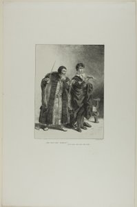 Polonius und Hamlet, Platte 4 aus Hamlet