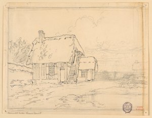 Das Haus eines Bauern von Eugène Edouard Soulès