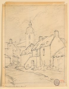 Eine Straße in einer Stadt