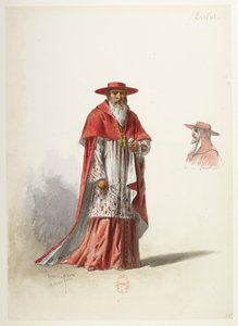 Henry VIII - Kostümentwürfe - Lacoste - 27. Prälat