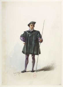 Henry VIII - Kostümentwürfe - Lacoste - 68. Kostüm
