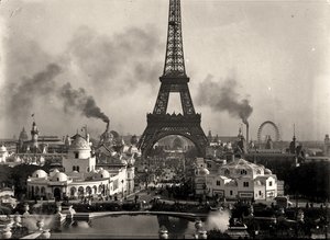 Ansicht der Weltausstellung, Paris. 1900