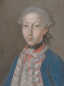 Porträt eines jungen Mannes in Uniform