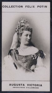 Augusta-Victoria, Kaiserin von Deutschland (1858) von European Photographer